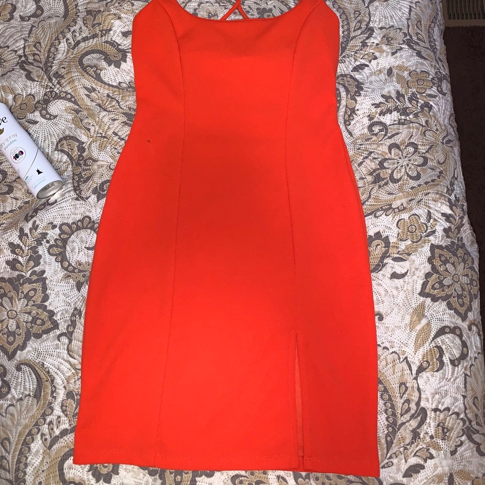 Orange dress - Picture 2 of 3